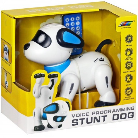 Інтерактивна іграшка Собака-Робот SHT K21 White