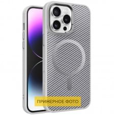 Чехол TPU+PC Carbon Mirage with MagSafe для Apple iPhone 16 (6.1")