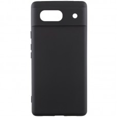 Чохол Silicone Cover Lakshmi Full Camera (AA) для Google Pixel 7a Чорний / Black