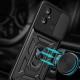 Ударостійкий чохол Camshield Serge Ring для Xiaomi Redmi 12C Чорний