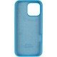 Чохол Silicone Case Full Protective (AA) для Apple iPhone 13 Pro Max (6.7") Блакитний / Blue