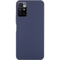 Чохол Silicone Cover Lakshmi (AA) для Xiaomi Redmi 10 Синій / Midnight Blue