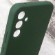 Чохол Silicone Cover Lakshmi Full Camera (AA) with logo для Samsung Galaxy A36 5G Зелений / Dark green