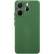 Чохол TPU GETMAN Liquid Silk Full Camera для Xiaomi Redmi Note 14 4G (Int. version) Зелений / Dark green