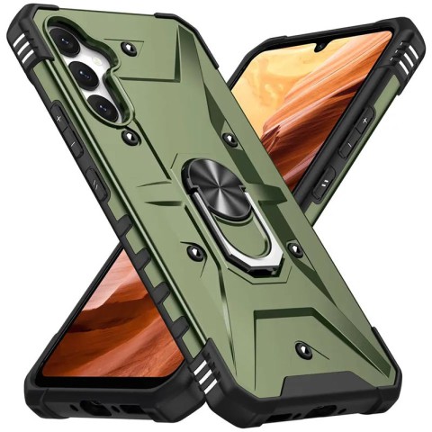 Ударостійкий чохол Pathfinder Ring для Samsung Galaxy A14 4G/5G Зелений / Army Green