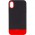 Чохол TPU+PC Bichromatic для Apple iPhone X / XS (5.8") Black / Red