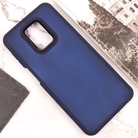 Чохол TPU+PC Lyon Frosted для Xiaomi Redmi Note 9s / Note 9 Pro / Note 9 Pro Max Navy Blue