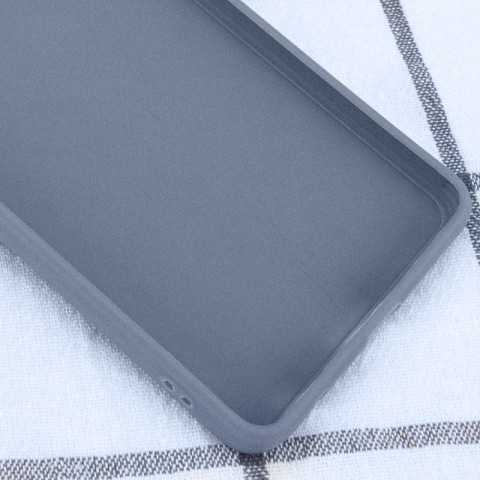 Силіконовий чохол Candy Full Camera для Xiaomi Poco F5 Pro Сірий / Smoky Gray