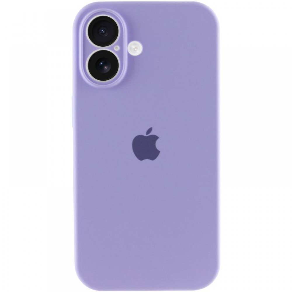 Чохол Silicone Case Full Camera Protective (AA) для Apple iPhone 17 (6.3") Бузковий / Dasheen