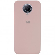 Чохол Silicone Cover Full Protective (AA) для Xiaomi Redmi K30 Pro / Poco F2 Pro Рожевий / Pink Sand