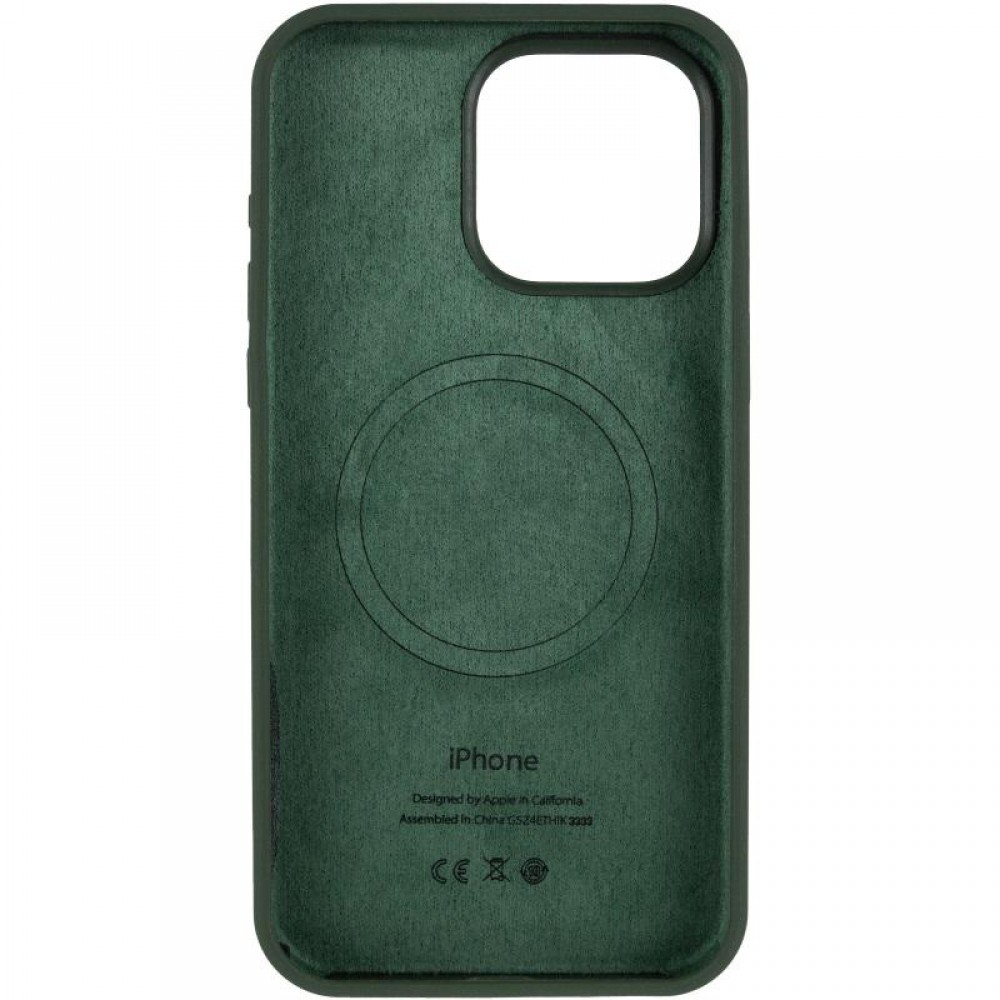 Чехол Silicone Case Full Protective (AA) V2 with MagSafe для Apple iPhone 16 Pro (6.3")