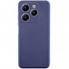 Силіконовий чохол Candy Full Camera для TECNO Spark 20 Pro Синій / Dark Blue