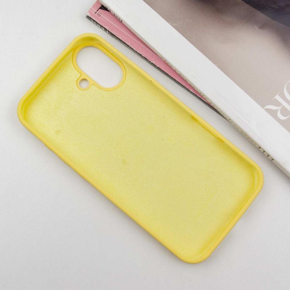 Чехол Silicone Case Full Protective (AA) для Apple iPhone 16 (6.1")
