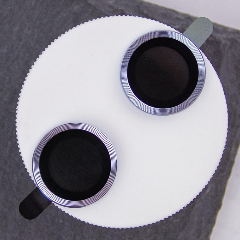 Защитное стекло Metal Classic на камеру (в упак.) для Apple iPhone 14 (6.1") / 14 Plus (6.7")