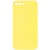 Silicone Case Square Full Camera Protective (AA) NOLOGO для Apple iPhone 7 plus / 8 plus (5.5") Жовтий / Yellow