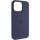 Чохол Silicone Case (AA) Logo with MagSafe для Apple iPhone 11 Pro (5.8") Темно-синій / Midnight blue