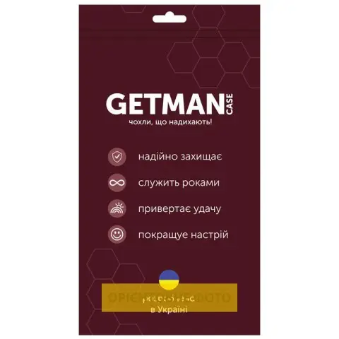 TPU чохол GETMAN Ease logo посилені кути Full Camera для Huawei P40 Lite Безбарвний (прозорий)