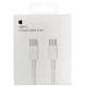 Дата кабель USB-C to USB-C FineWoven for Apple (AAA) (1m) (box) White