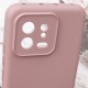 Чохол TPU GETMAN Liquid Silk Full Camera для Xiaomi 13 Рожевий / Pink Sand