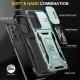 Ударостійкий чохол Camshield Army Ring для Samsung Galaxy A23 4G Зелений / Light Green