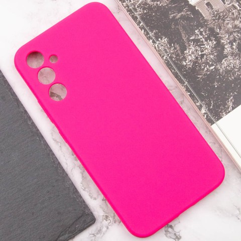 Чохол Silicone Cover Lakshmi Full Camera (AAA) для Samsung Galaxy S24+ Рожевий / Barbie pink