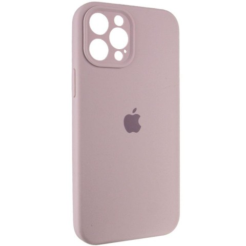 Чохол Silicone Case Full Camera Protective (AA) для Apple iPhone 12 Pro Max (6.7") Сірий / Lavender