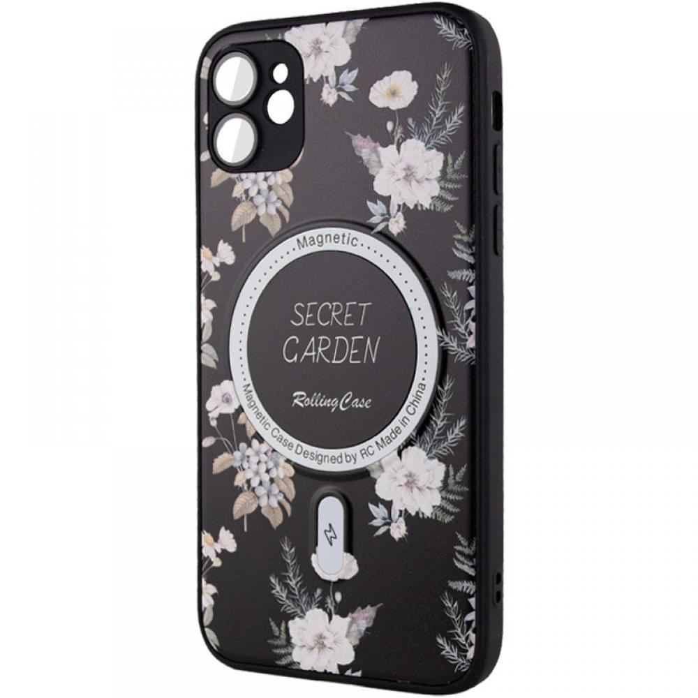 TPU+PC чехол Secret Garden with MagSafe для Apple iPhone 12 (6.1")