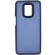 Чохол TPU+PC Lyon Frosted для Xiaomi Redmi Note 9s / Note 9 Pro / Note 9 Pro Max Navy Blue