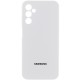 Чохол Silicone Cover Lakshmi Full Camera (AAA) with Logo для Samsung Galaxy A35 Білий / White