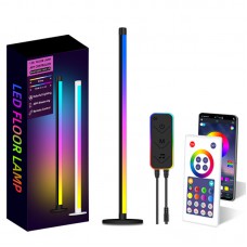 Підлогова кутова LED лампа RGB SAL-005B 120cm Bluetooth USB with app Black