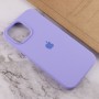 Чохол Silicone Case Full Protective (AA) для Apple iPhone 15 Pro (6.1") Бузковий / Dasheen