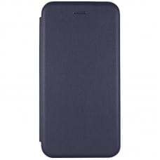 Шкіряний чохол-книжка Classy для Apple iPhone 12 Pro / 12 (6.1") Темно-синій