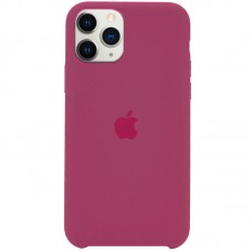 Чохол Silicone Case (AA) для Apple iPhone 11 Pro (5.8") Червоний / Rose Red