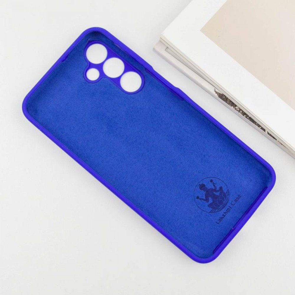 Чохол Silicone Cover Lakshmi Full Camera (AA) для Samsung Galaxy A16 4G/5G Синій / Iris