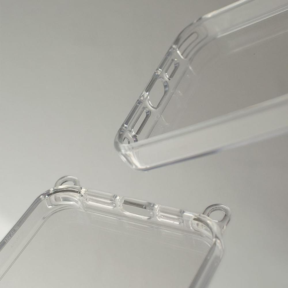 Чехол TPU Transparent with Straps для Apple iPhone 14 Pro (6.1")
