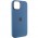 Чохол Silicone Case Metal Buttons (AA) для Apple iPhone 12 Pro Max (6.7") Синій / StromBlue