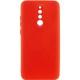 Чохол TPU GETMAN Liquid Silk Full Camera для Xiaomi Redmi 8 Червоний / Red