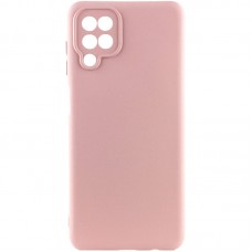 Чохол Silicone Cover Lakshmi Full Camera (A) для Samsung Galaxy A12 / M12 Рожевий / Pink