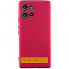 Чохол Silicone Cover Lakshmi Full Camera (AA) with MagFit для Motorola Edge 50 Fusion Червоний / Rose Red