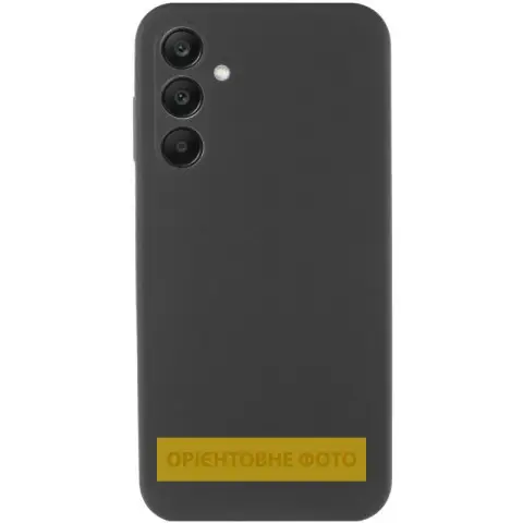 Чохол Silicone Cover Lakshmi Full Camera (AAA) для Samsung Galaxy S25 Edge Чорний / Black