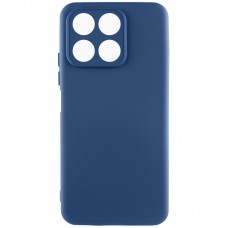 Чохол Silicone Cover Lakshmi Full Camera (A) для Huawei Honor X8a Синій / Navy Blue