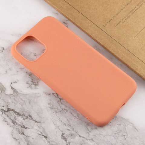 Силіконовий чохол Candy для Apple iPhone 13 mini (5.4") Rose Gold