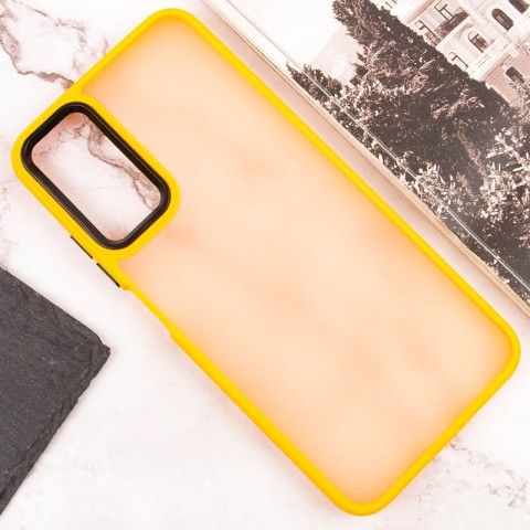 Чохол TPU+PC Lyon Frosted для Oppo A17 Orange