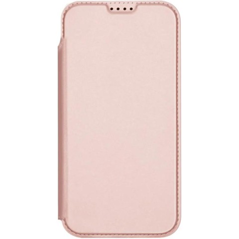 Чохол-книжка Dux Ducis з кишенею для візиток для Apple iPhone 17 Pro (6.3") Rose Gold