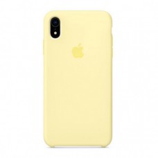 Чохол Silicone case (AAA) для Apple iPhone XR (6.1") Жовтий / Mellow Yellow