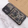 Ударостійкий чохол Camshield Serge Ring Camo для Samsung Galaxy M23 5G / M13 4G Коричневий / Army Brown