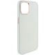 TPU чохол Bonbon Metal Style для Apple iPhone 12 Pro Max (6.7") Білий / White