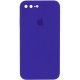 Чохол Silicone Case Square Full Camera Protective (AA) для Apple iPhone 7 plus/8 plus (5.5") Фіолетовий / Ultra Violet