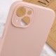 Чохол Silicone Case Full Camera Protective (AA) NO LOGO для Apple iPhone 13 (6.1") Рожевий / Pink Sand
