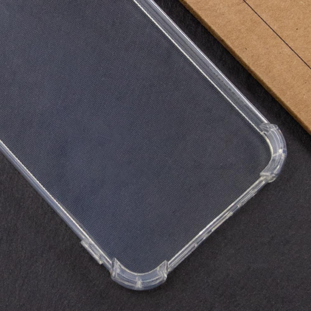 TPU чохол GETMAN Ease logo посилені кути для ZTE Blade A73 4G Безбарвний (прозорий)